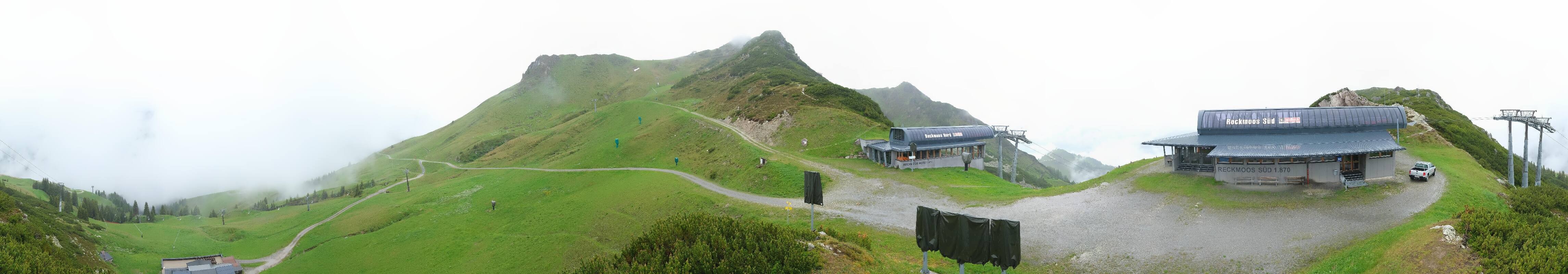 Archiv Foto Webcam Bergstation des Reckmoos-Sessellifts
