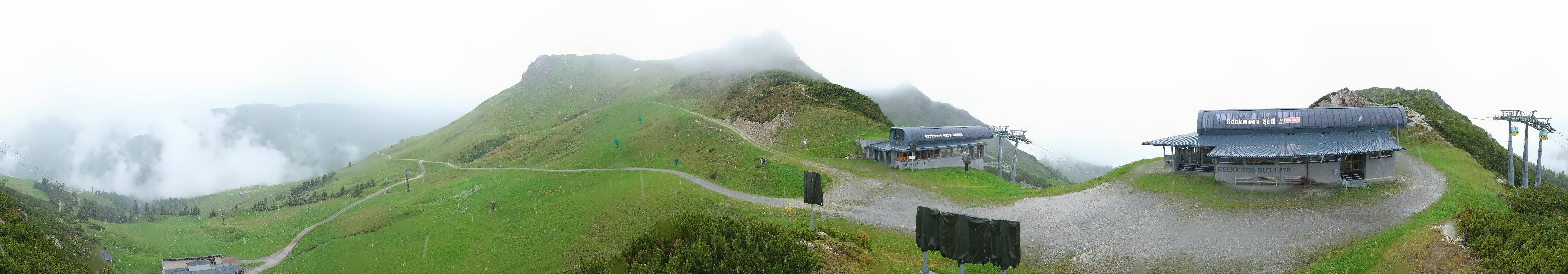 Archiv Foto Webcam Bergstation des Reckmoos-Sessellifts