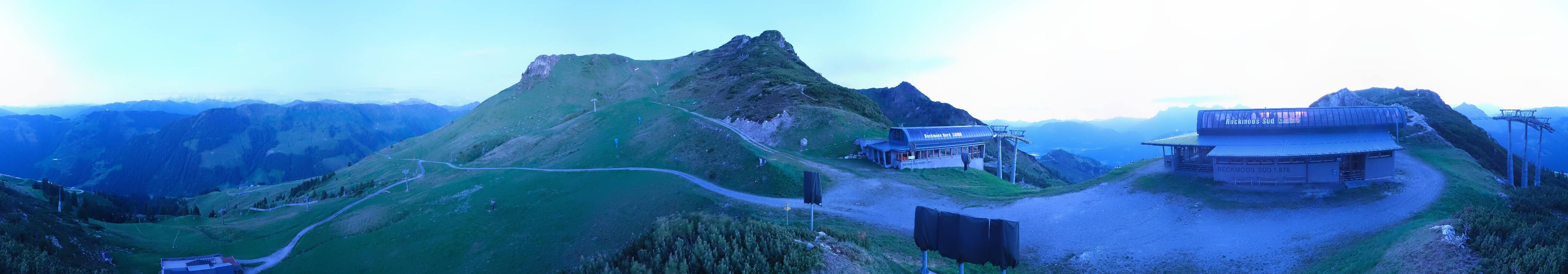 Archiv Foto Webcam Bergstation des Reckmoos-Sessellifts