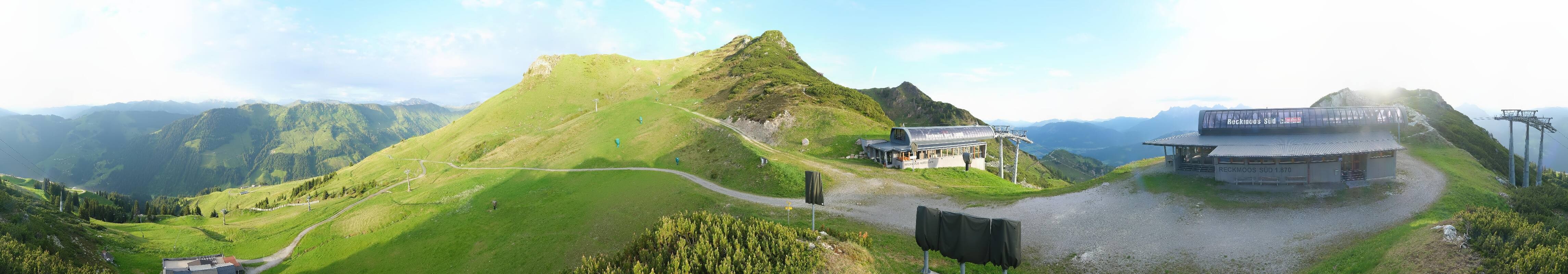 Archiv Foto Webcam Bergstation des Reckmoos-Sessellifts