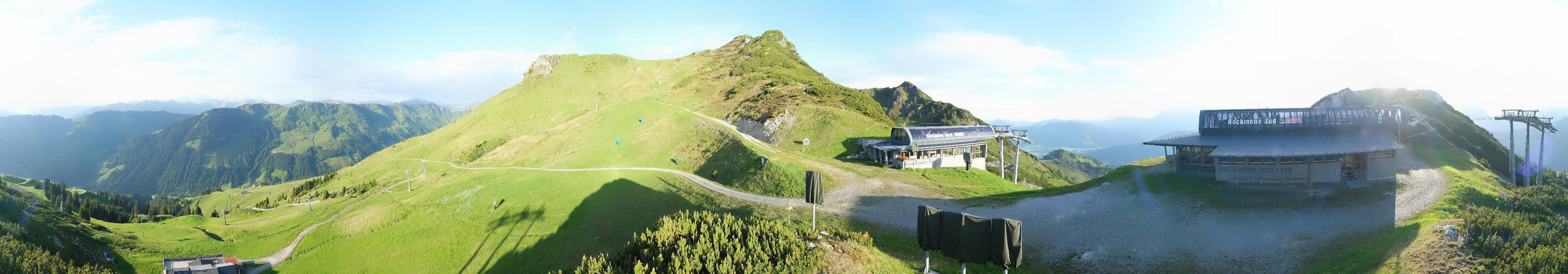 Archiv Foto Webcam Bergstation des Reckmoos-Sessellifts