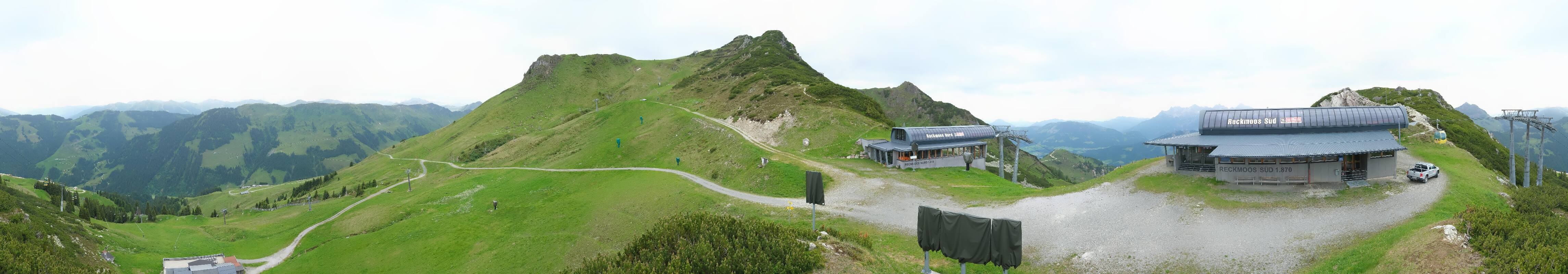 Archiv Foto Webcam Bergstation des Reckmoos-Sessellifts