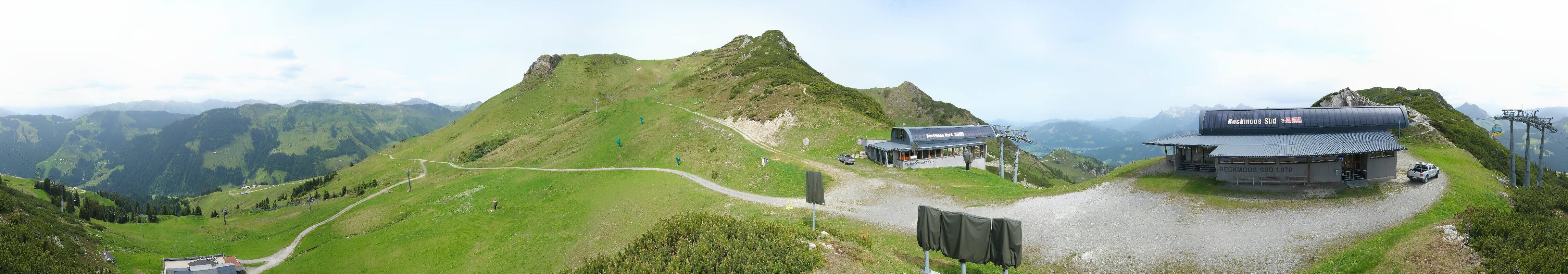 Archiv Foto Webcam Bergstation des Reckmoos-Sessellifts