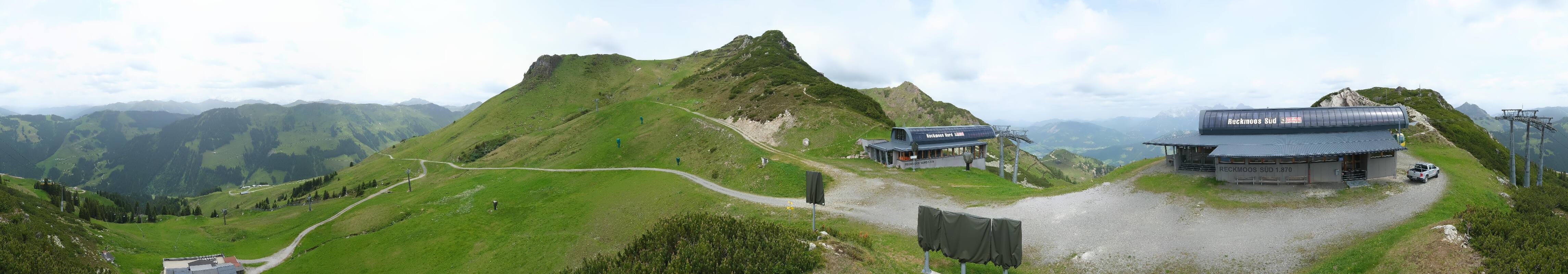 Archiv Foto Webcam Bergstation des Reckmoos-Sessellifts