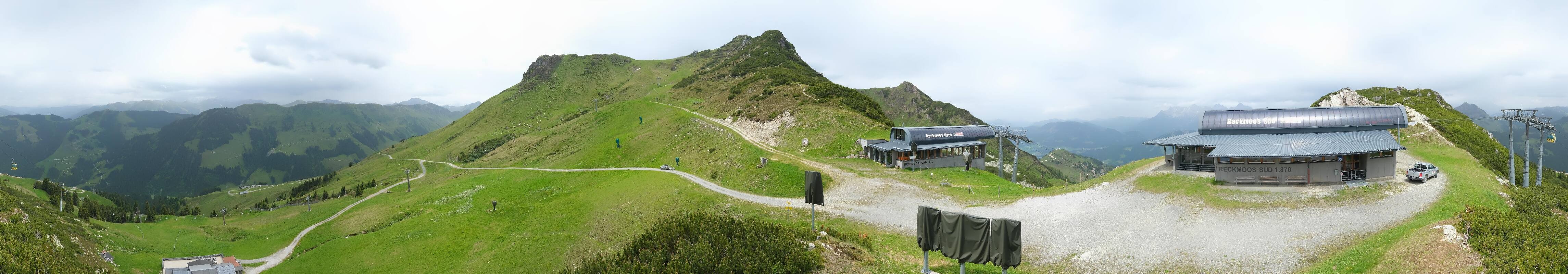 Archiv Foto Webcam Bergstation des Reckmoos-Sessellifts