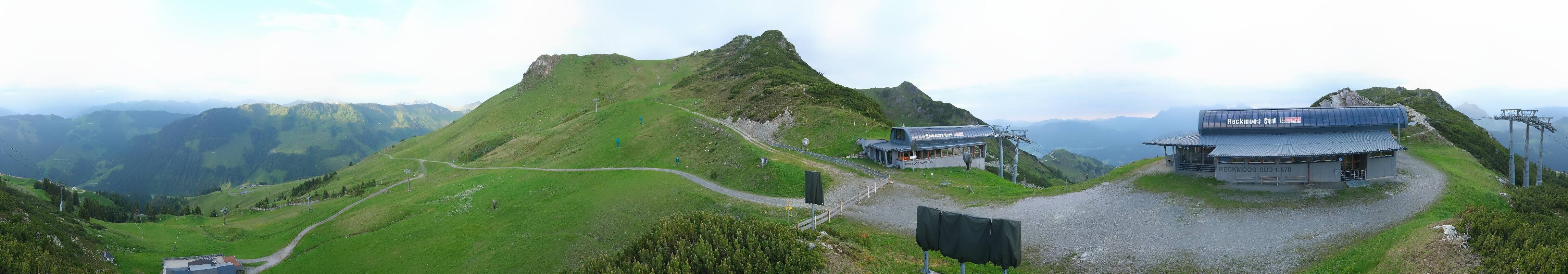 Archiv Foto Webcam Bergstation des Reckmoos-Sessellifts