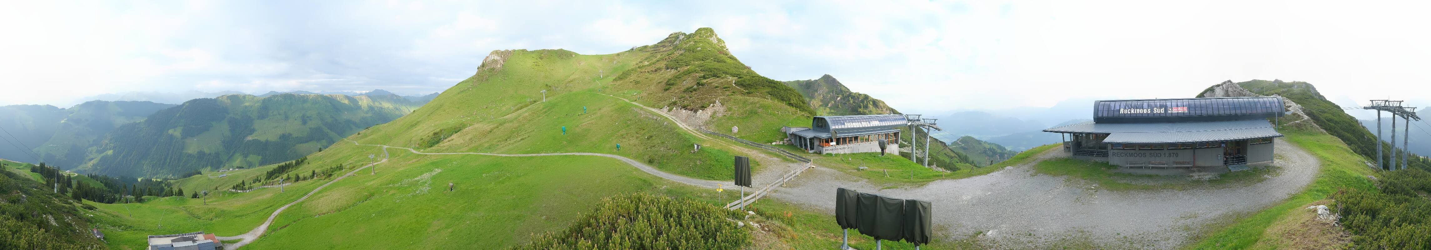 Archiv Foto Webcam Bergstation des Reckmoos-Sessellifts