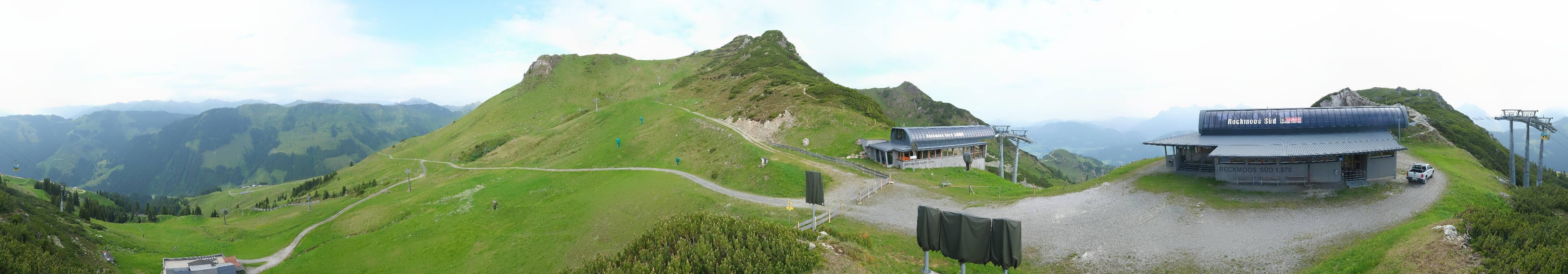 Archiv Foto Webcam Bergstation des Reckmoos-Sessellifts