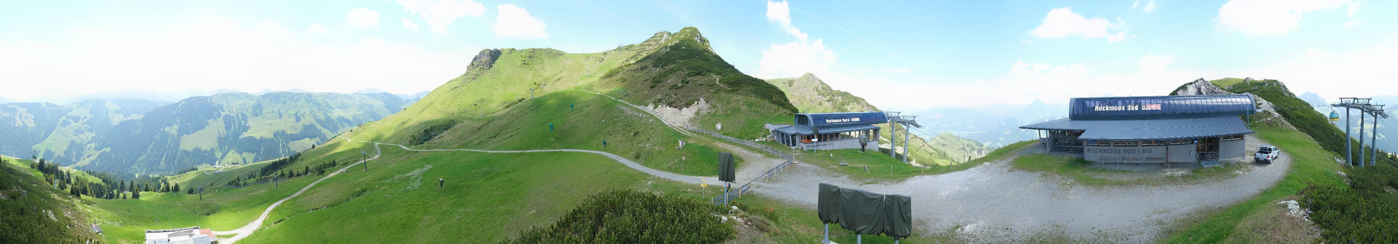 Archiv Foto Webcam Bergstation des Reckmoos-Sessellifts