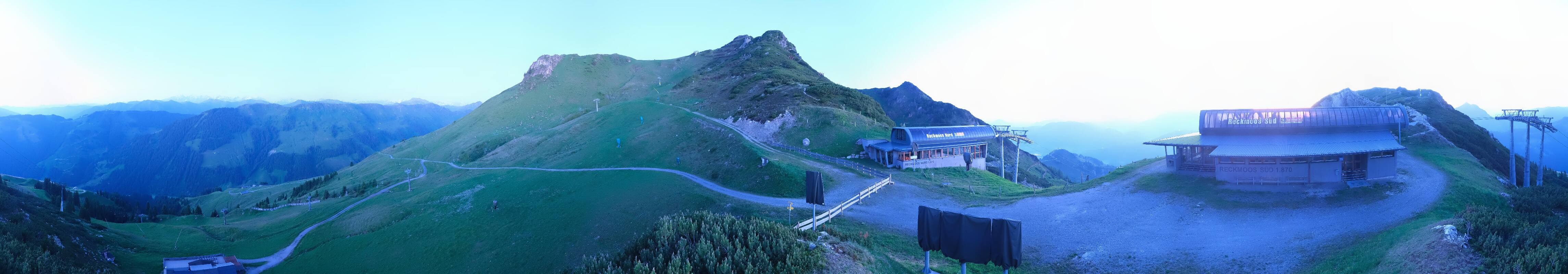 Archiv Foto Webcam Bergstation des Reckmoos-Sessellifts