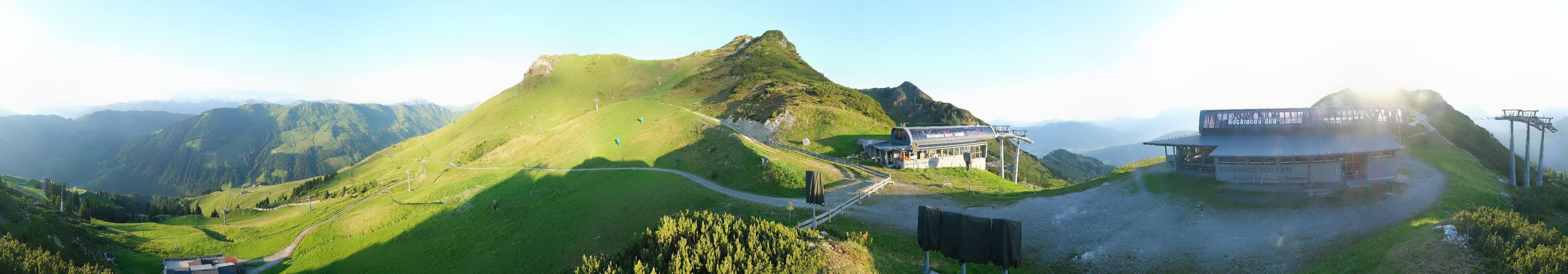 Archiv Foto Webcam Bergstation des Reckmoos-Sessellifts