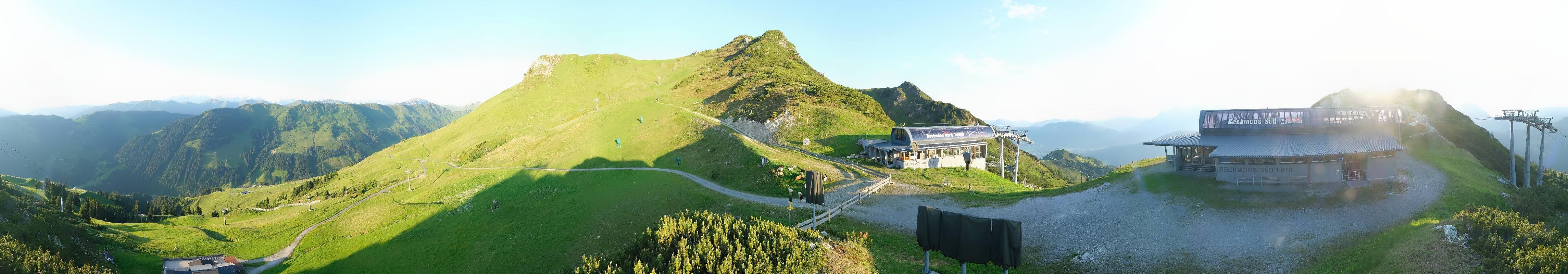 Archiv Foto Webcam Bergstation des Reckmoos-Sessellifts
