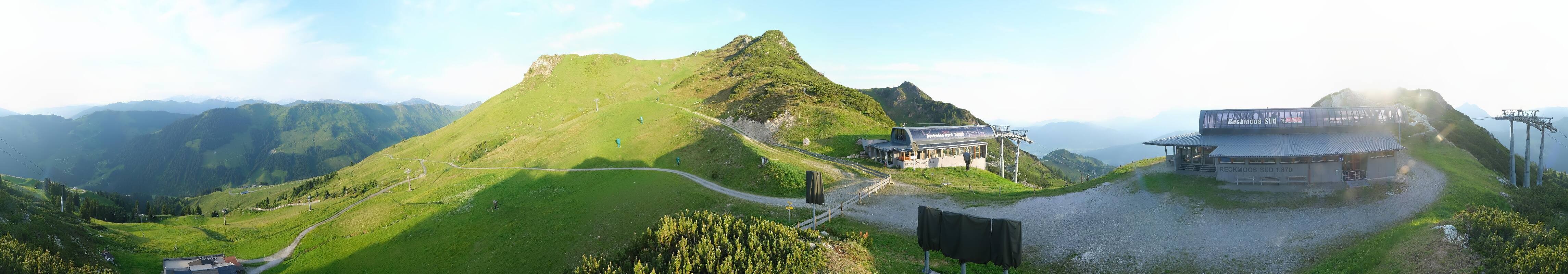 Archiv Foto Webcam Bergstation des Reckmoos-Sessellifts