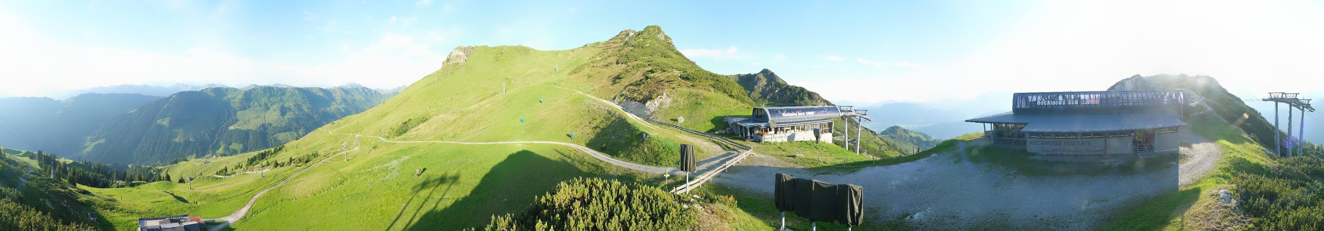 Archiv Foto Webcam Bergstation des Reckmoos-Sessellifts