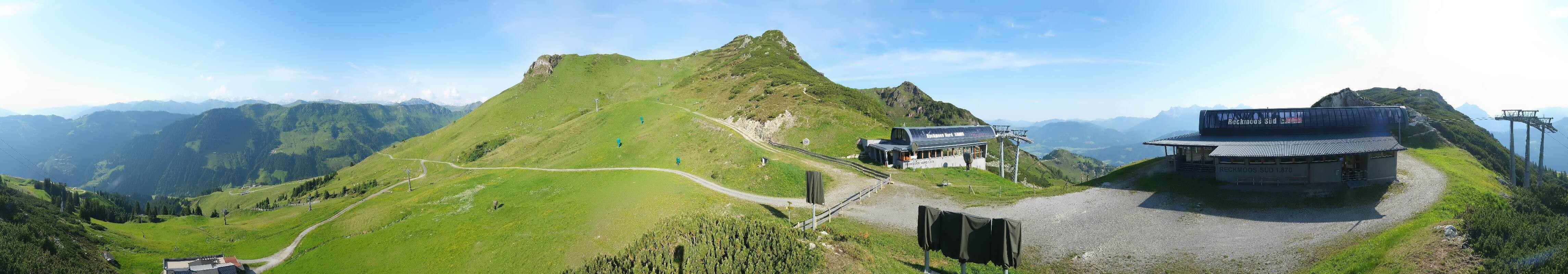 Archiv Foto Webcam Bergstation des Reckmoos-Sessellifts
