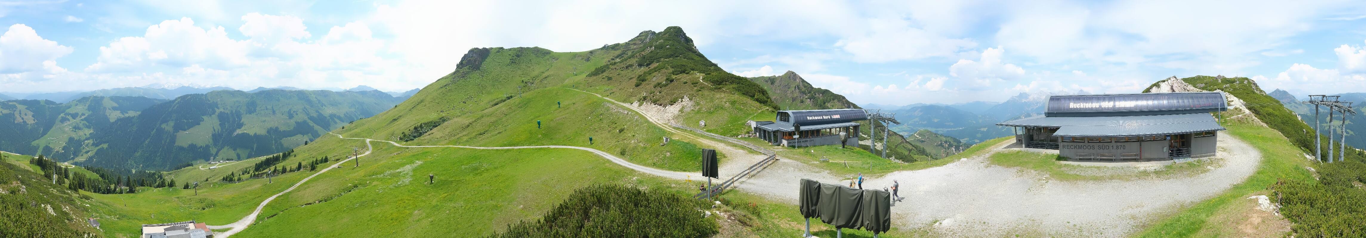 Archiv Foto Webcam Bergstation des Reckmoos-Sessellifts