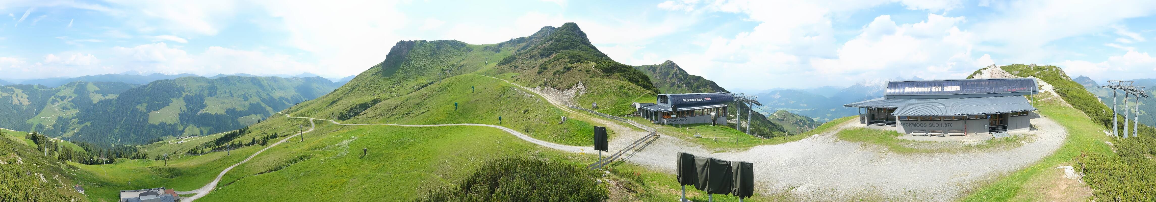 Archiv Foto Webcam Bergstation des Reckmoos-Sessellifts