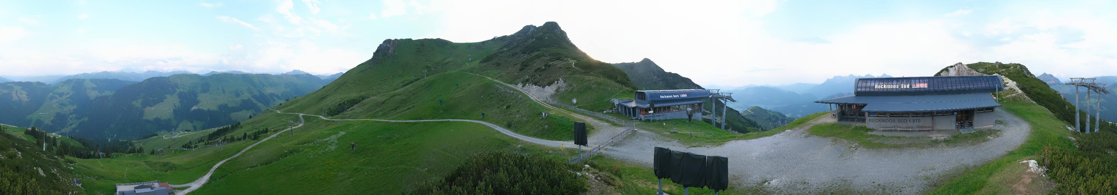 Archiv Foto Webcam Bergstation des Reckmoos-Sessellifts