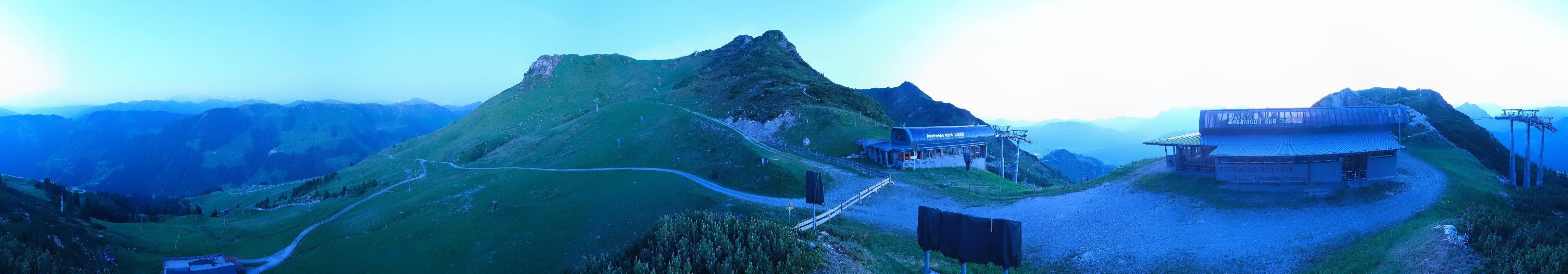 Archiv Foto Webcam Bergstation des Reckmoos-Sessellifts