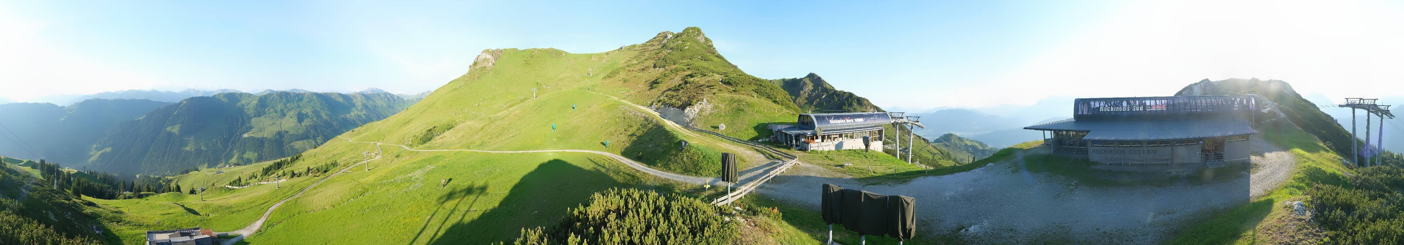 Archiv Foto Webcam Bergstation des Reckmoos-Sessellifts