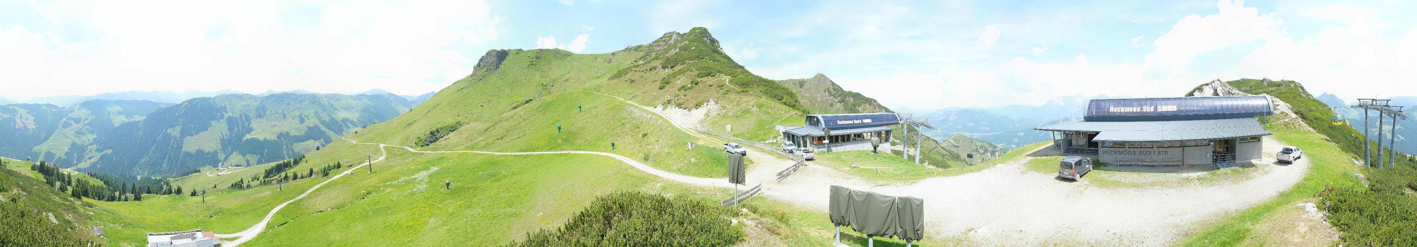 Archiv Foto Webcam Bergstation des Reckmoos-Sessellifts