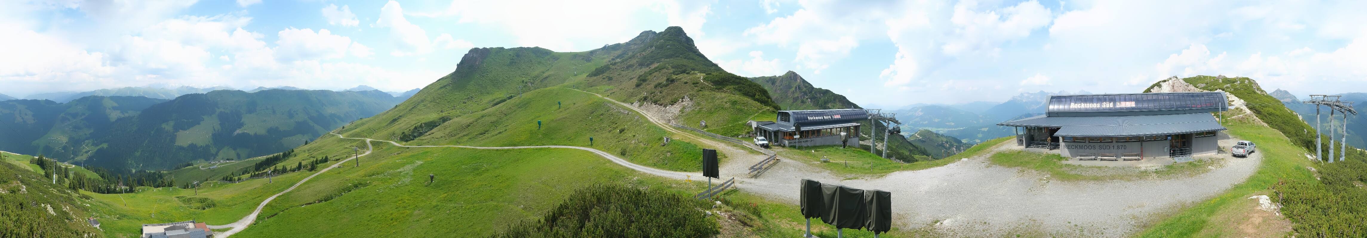 Archiv Foto Webcam Bergstation des Reckmoos-Sessellifts