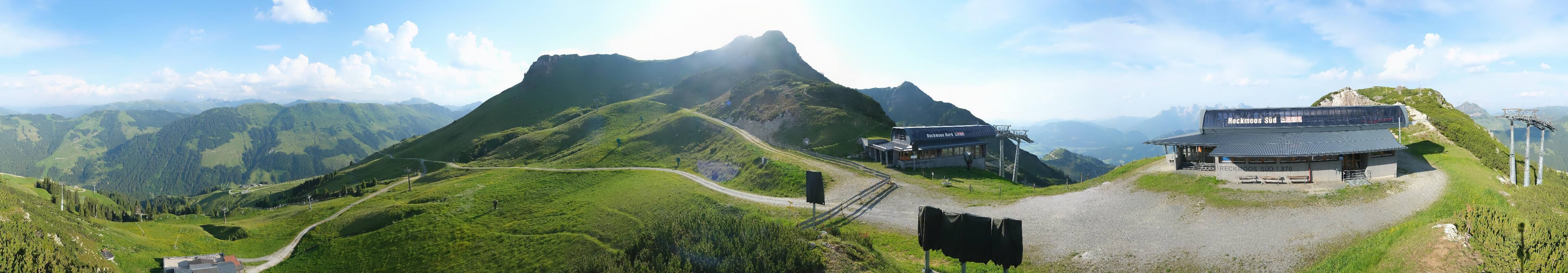 Archiv Foto Webcam Bergstation des Reckmoos-Sessellifts
