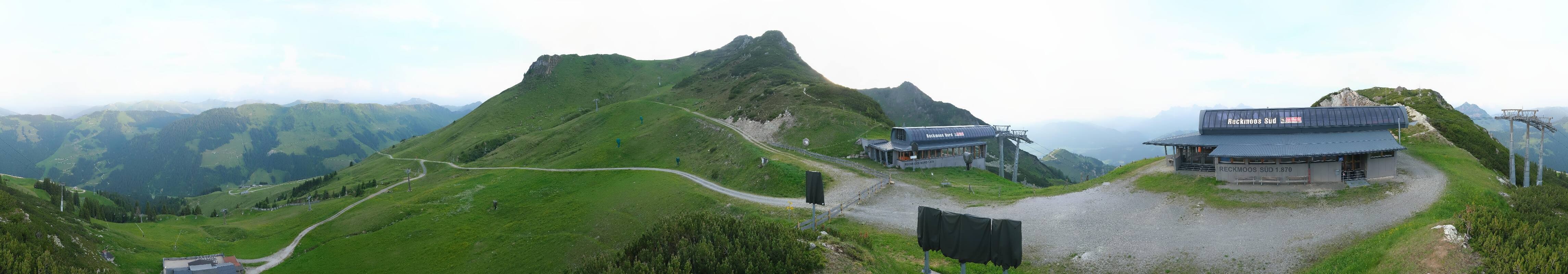 Archiv Foto Webcam Bergstation des Reckmoos-Sessellifts