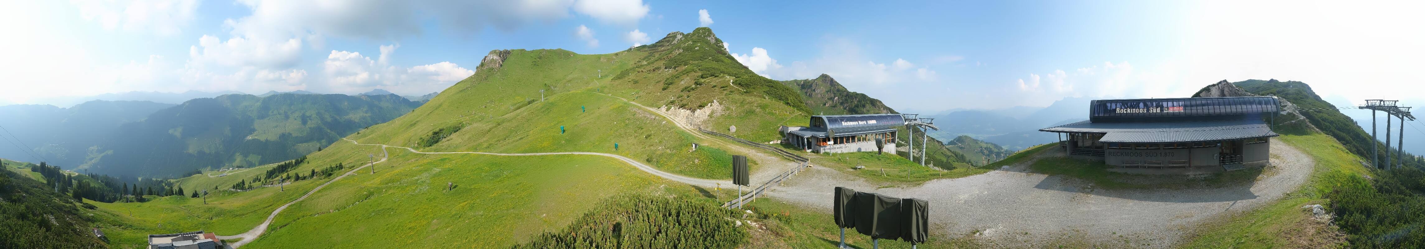 Archiv Foto Webcam Bergstation des Reckmoos-Sessellifts