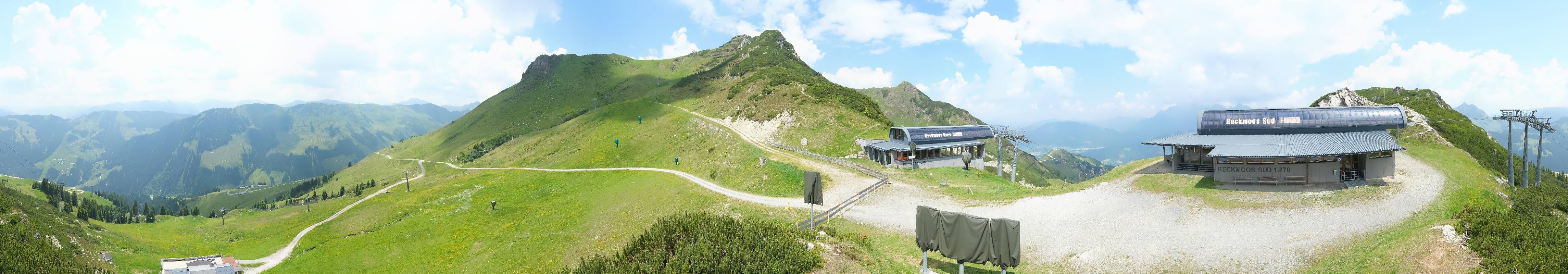 Archived image Webcam Top station Reckmoos lift