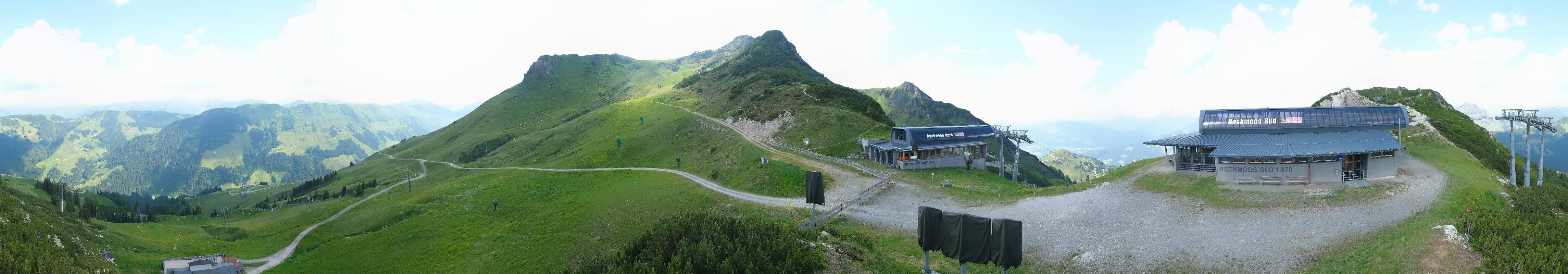 Archiv Foto Webcam Bergstation des Reckmoos-Sessellifts