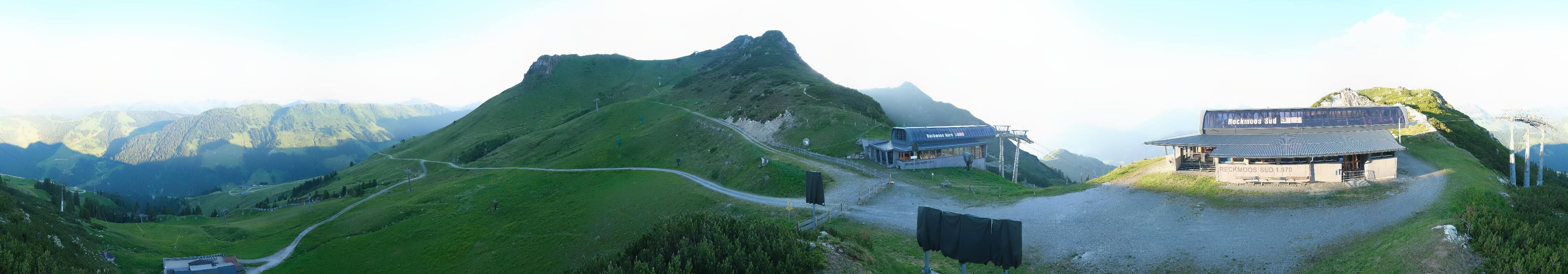 Archiv Foto Webcam Bergstation des Reckmoos-Sessellifts