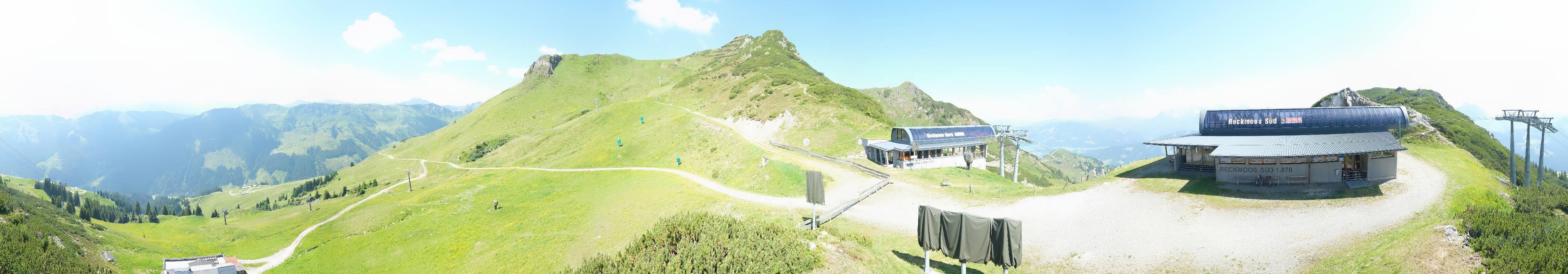 Archived image Webcam Top station Reckmoos lift