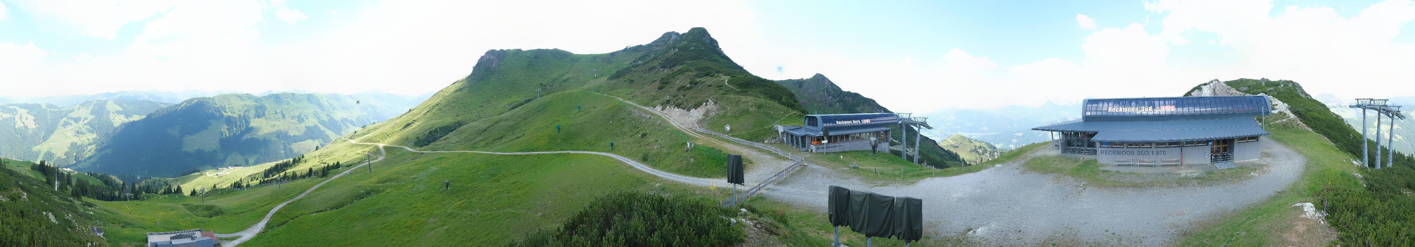Archiv Foto Webcam Bergstation des Reckmoos-Sessellifts