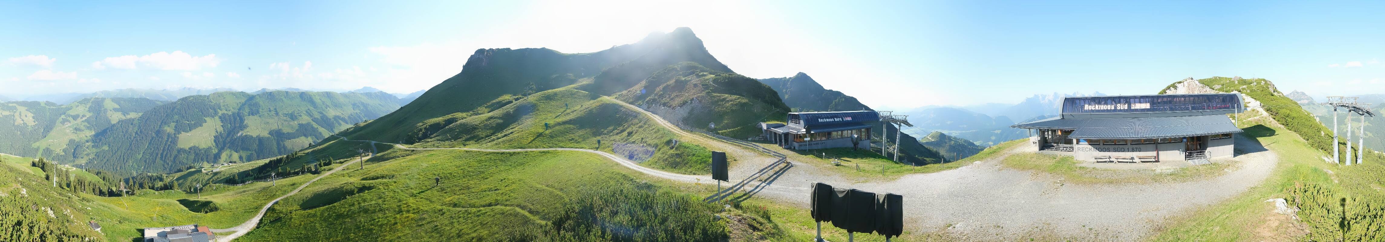 Archiv Foto Webcam Bergstation des Reckmoos-Sessellifts