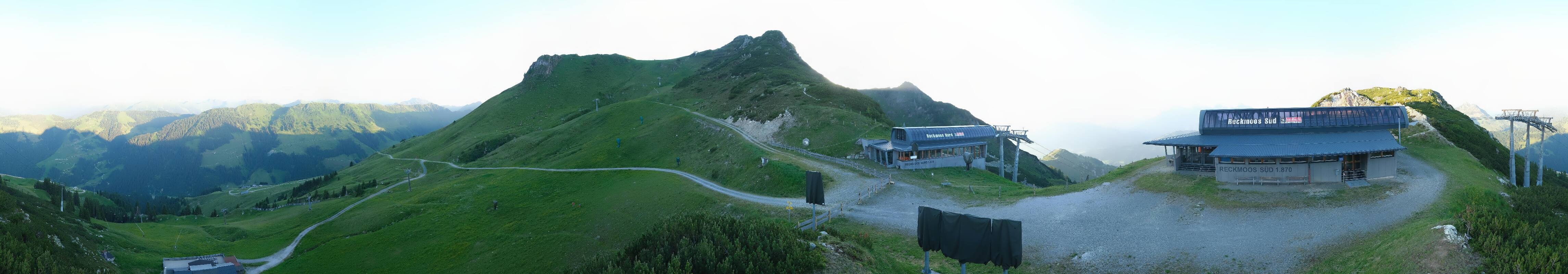 Archiv Foto Webcam Bergstation des Reckmoos-Sessellifts