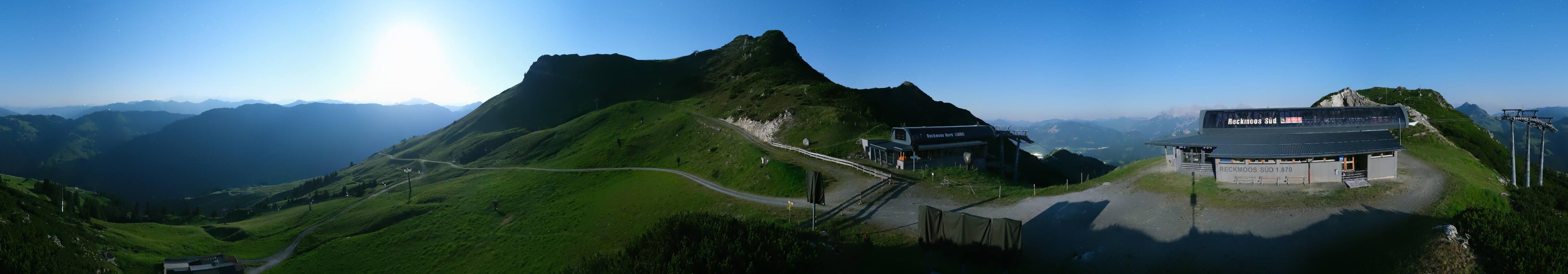 Archived image Webcam Top station Reckmoos lift