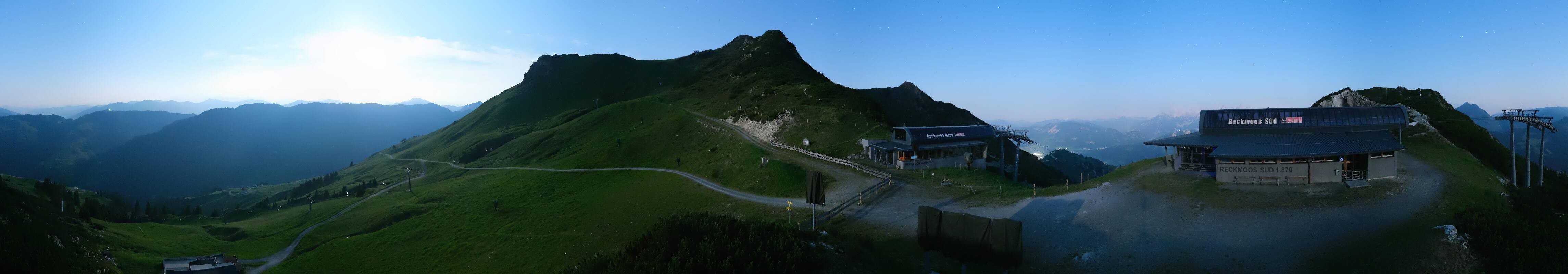 Archiv Foto Webcam Bergstation des Reckmoos-Sessellifts
