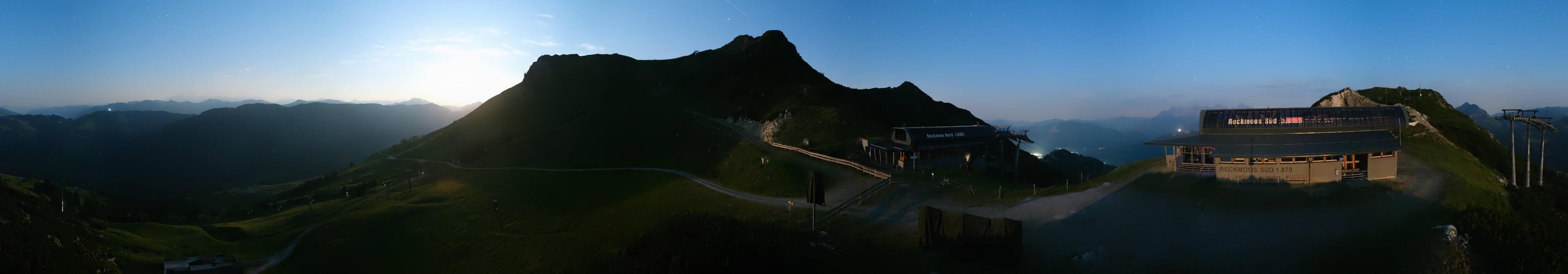 Archiv Foto Webcam Bergstation des Reckmoos-Sessellifts