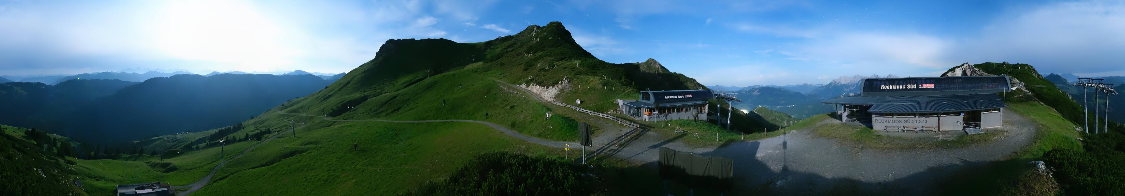Archiv Foto Webcam Bergstation des Reckmoos-Sessellifts