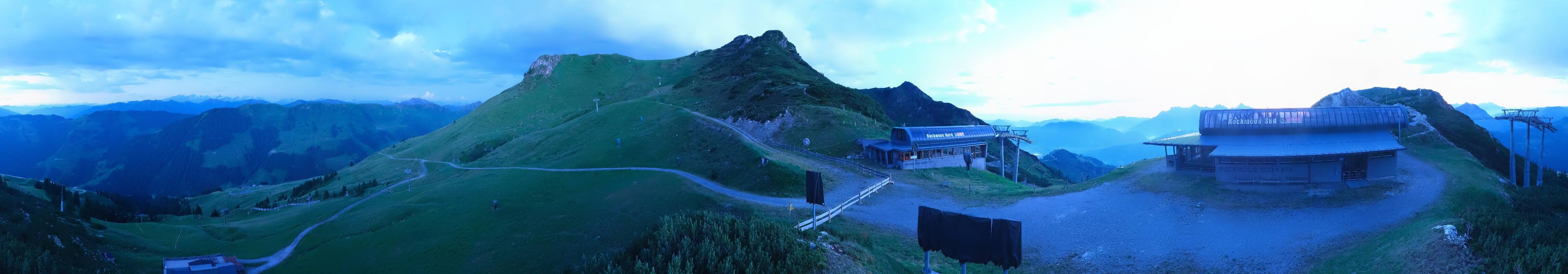 Archiv Foto Webcam Bergstation des Reckmoos-Sessellifts
