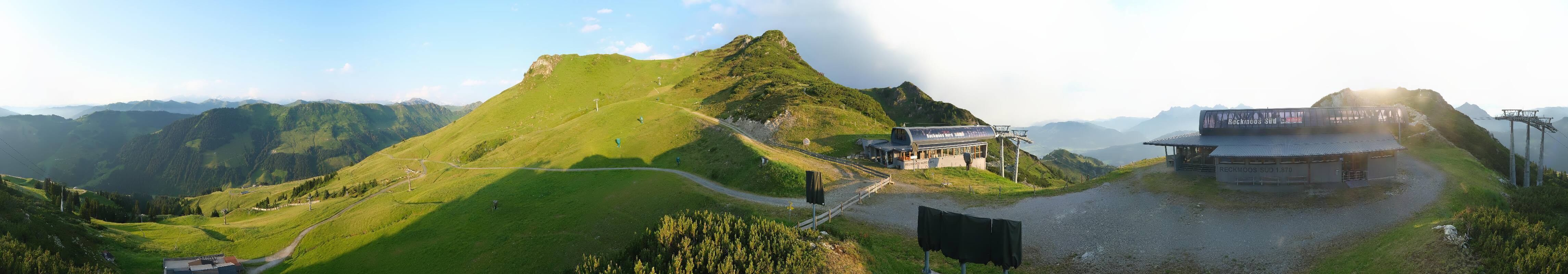 Archiv Foto Webcam Bergstation des Reckmoos-Sessellifts