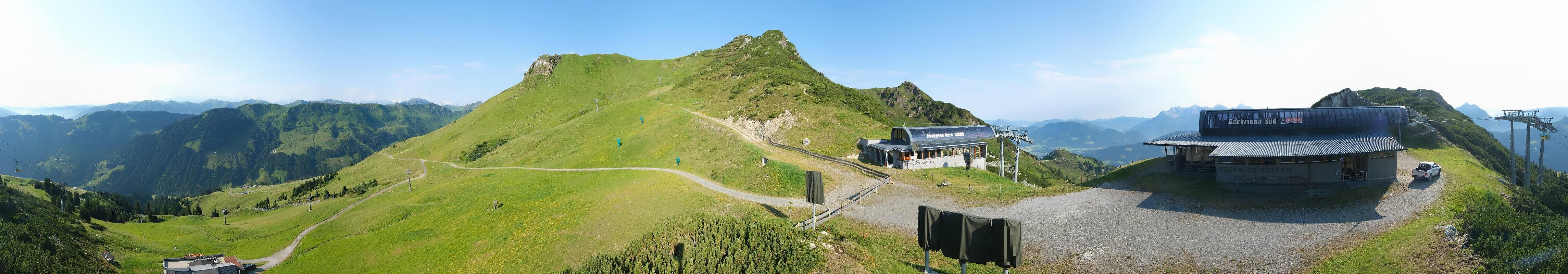 Archiv Foto Webcam Bergstation des Reckmoos-Sessellifts