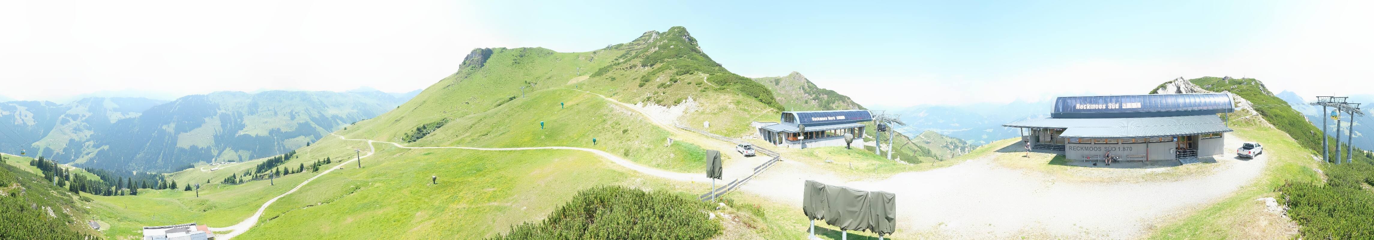 Archiv Foto Webcam Bergstation des Reckmoos-Sessellifts