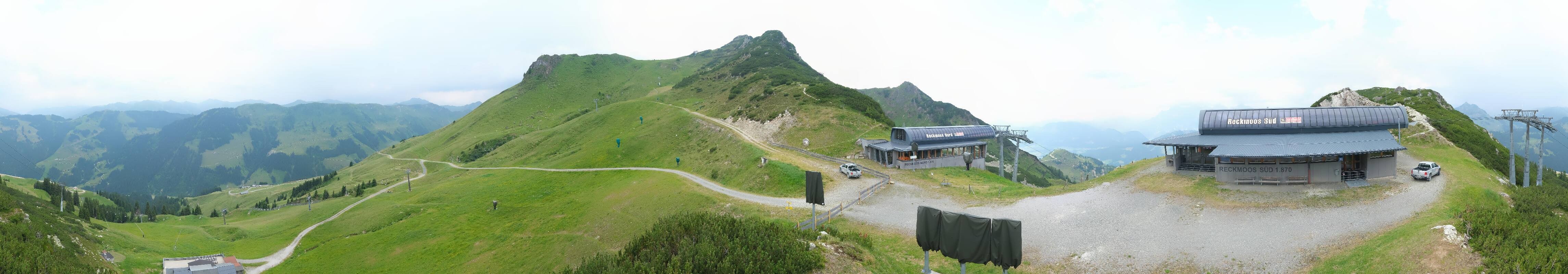 Archiv Foto Webcam Bergstation des Reckmoos-Sessellifts