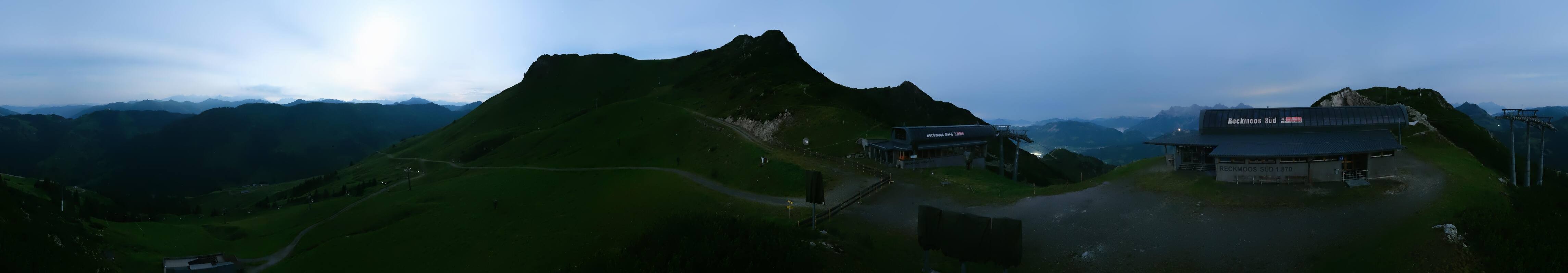 Archiv Foto Webcam Bergstation des Reckmoos-Sessellifts