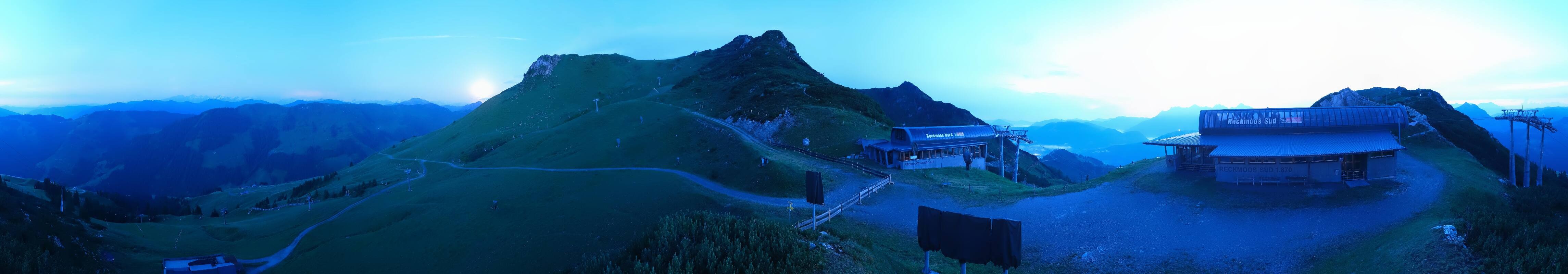 Archiv Foto Webcam Bergstation des Reckmoos-Sessellifts