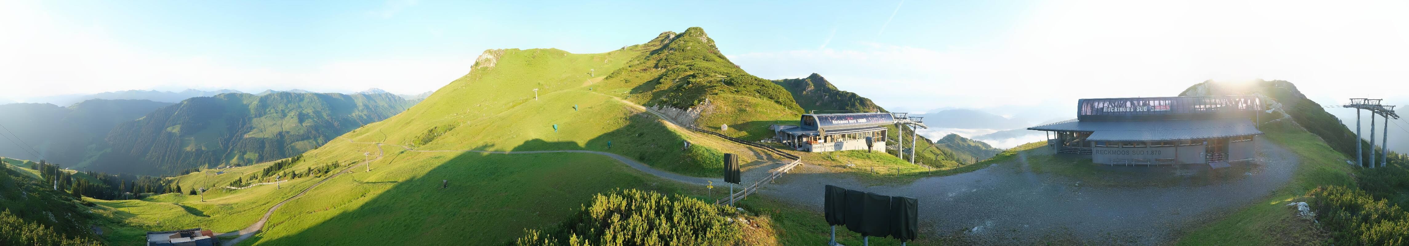 Archiv Foto Webcam Bergstation des Reckmoos-Sessellifts