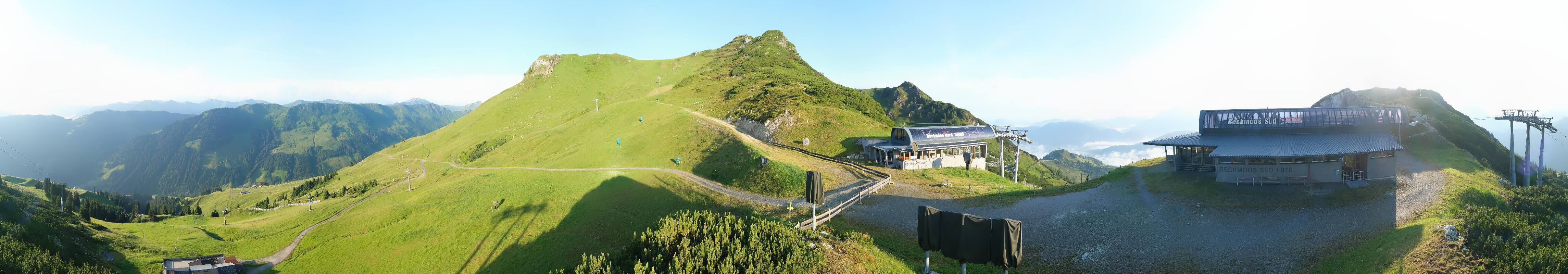 Archiv Foto Webcam Bergstation des Reckmoos-Sessellifts