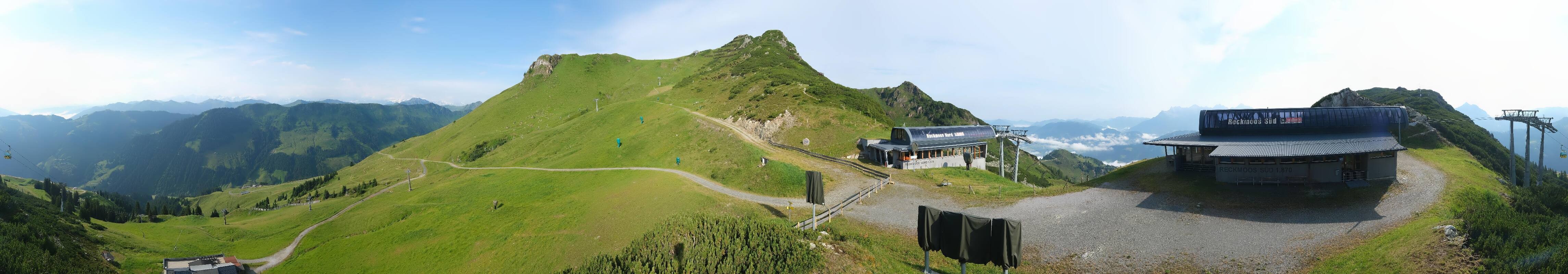 Archiv Foto Webcam Bergstation des Reckmoos-Sessellifts